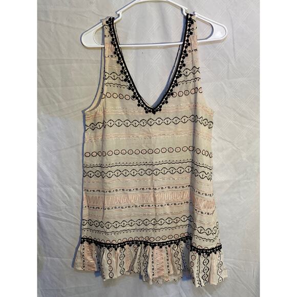 Gypsy 05 Global Village Tank Dress Swim Cover Beachy - Picture 1 of 7